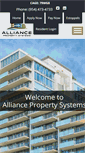 Mobile Screenshot of alliancepropertysystems.com